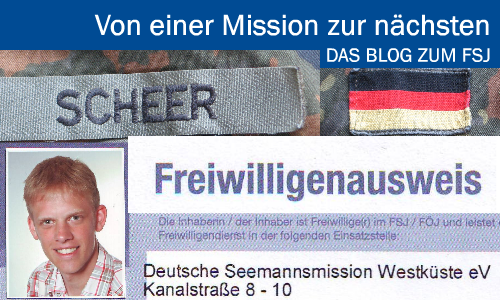 Von einer Mission zur n�chsten - das Blog zum FSJ